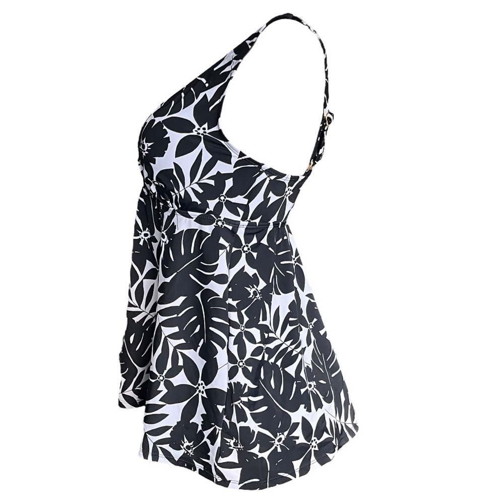 Kim Gravel x Swimsuits For All Flowy Tankini and Brief Set - Picture 5 of 8